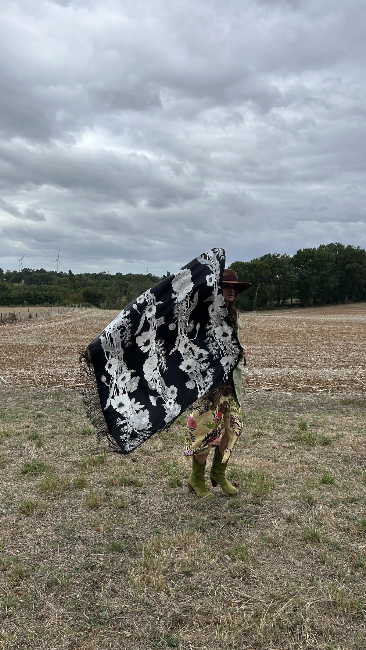 SCARF willink tassle silk