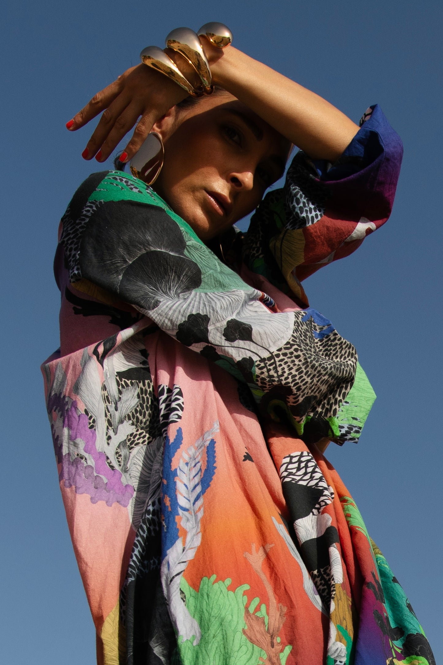 PRE ORDER - KAFTAN DRESS OCEAN