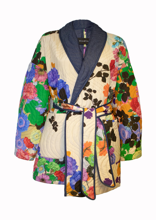 kimonoQuilted Kimono MULTIFLOWERQuilted Kimono MULTIFLOWER