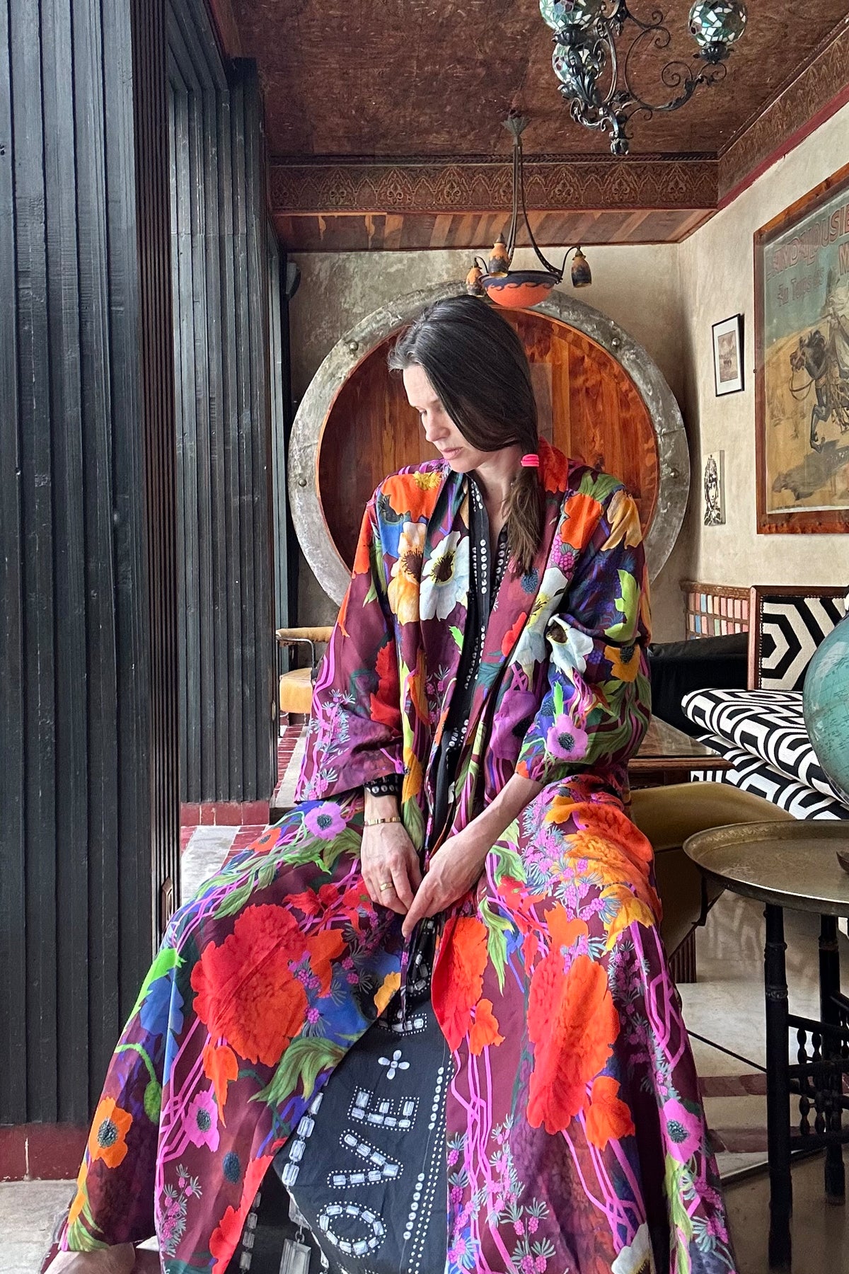 — PRE ORDER — SILK kimono robe W