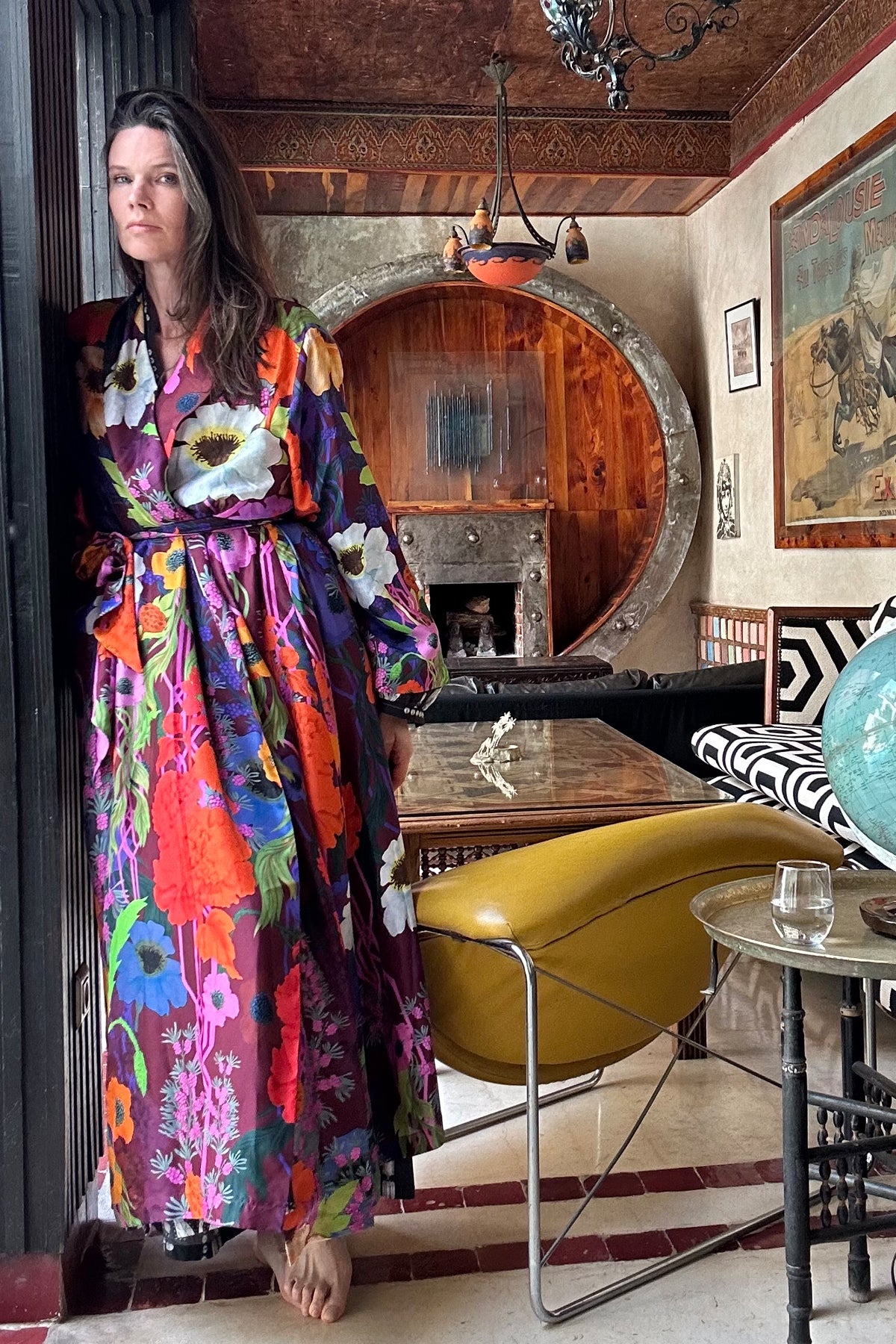 — PRE ORDER — SILK kimono robe W