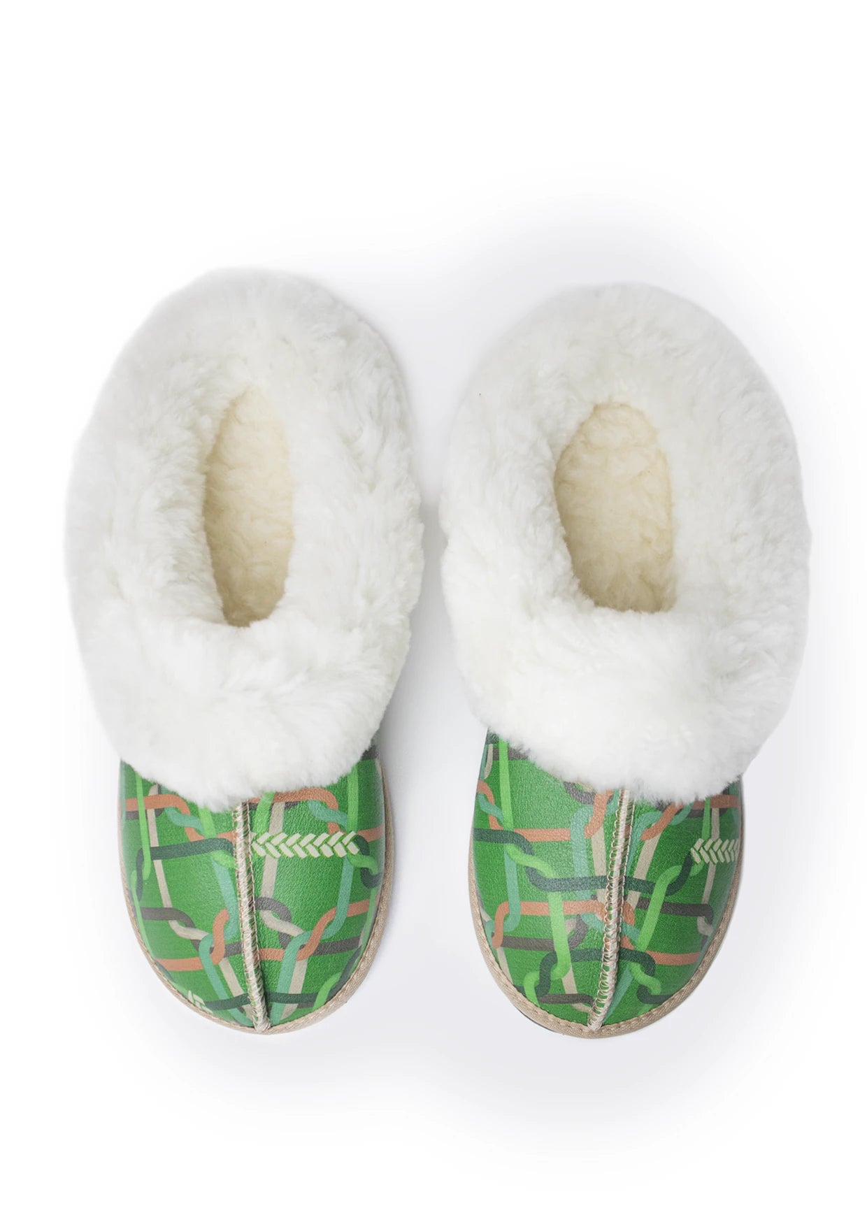 SHOESSHEEPSWOOL SLIPPER GREENSHEEPSWOOL SLIPPER GREEN