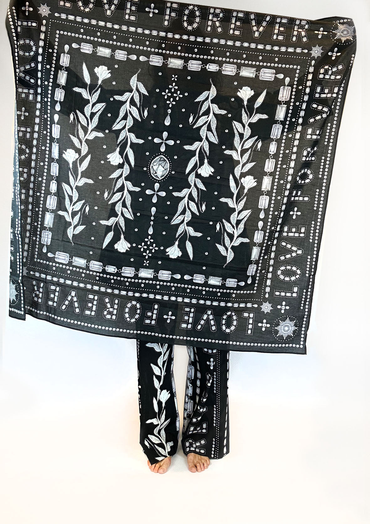 SCARVESFOREVER PAREO SCARFFOREVER PAREO SCARF