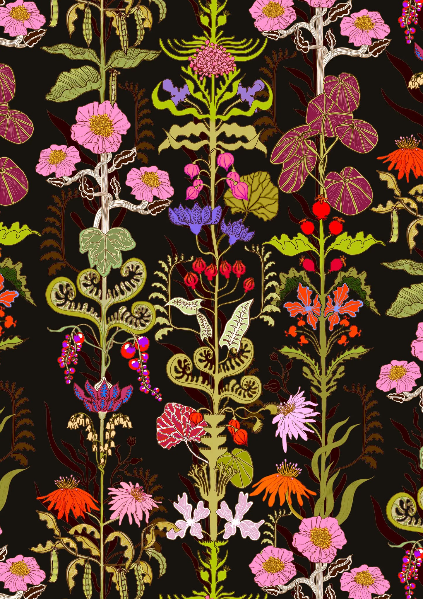 DRESS Secret Garden black