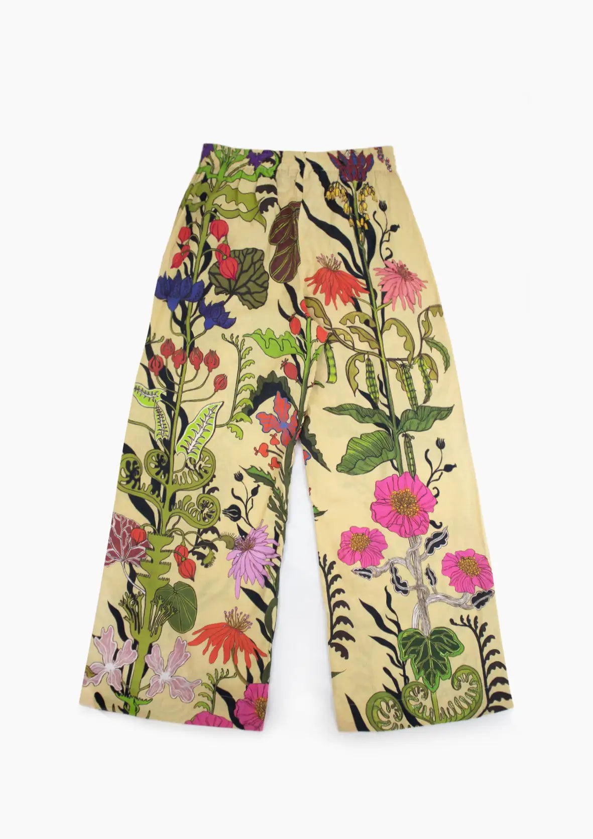 Trousers SECRET GARDEN cream